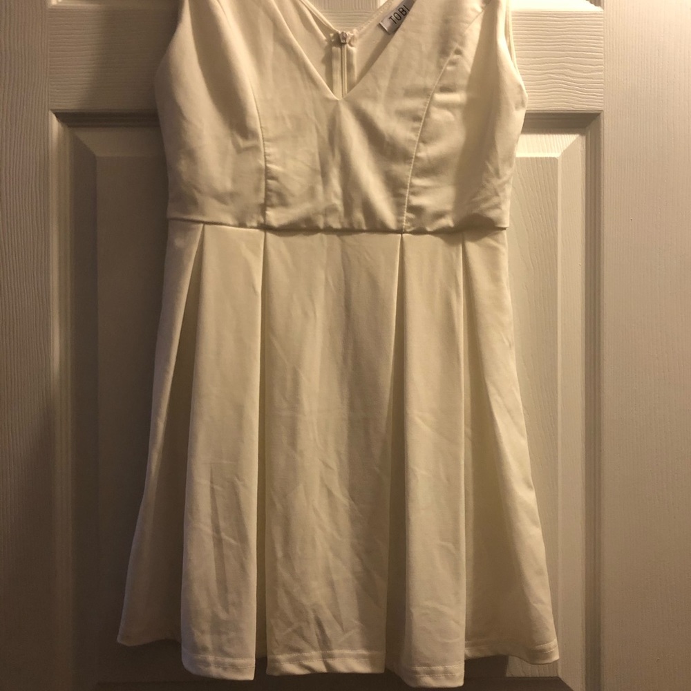 White Skater Dress